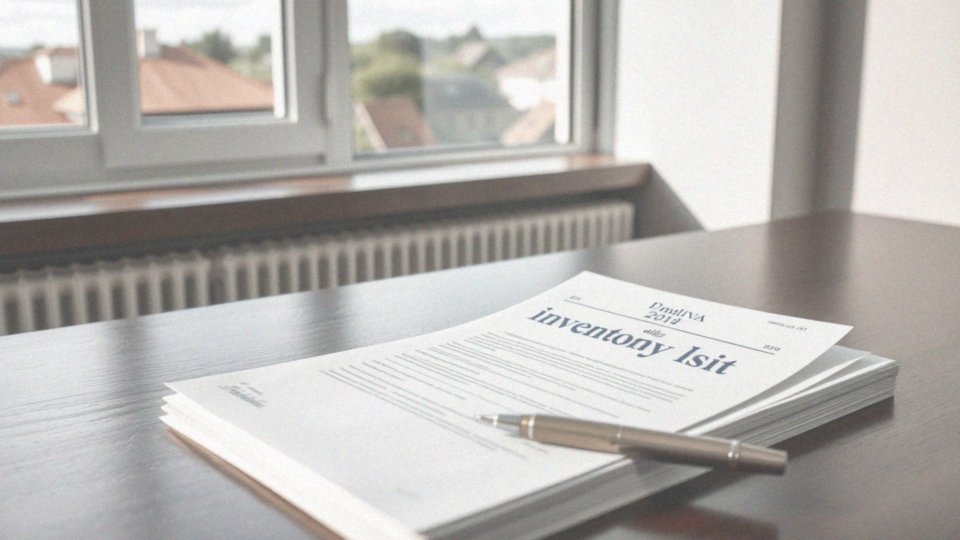 Jakie informacje powinien zawierać zerowy spis inwentarza?