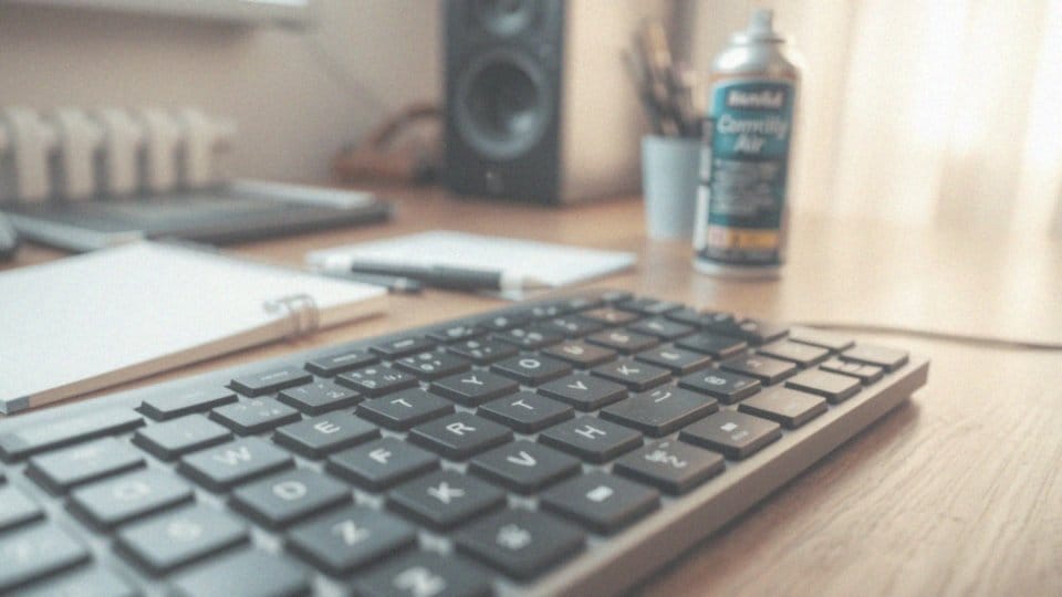 Jakie są metody czyszczenia klawiatury komputerowej?