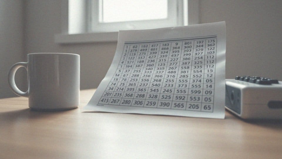 Jak analizować częstotliwość losowanych liczb w Mini Lotto?