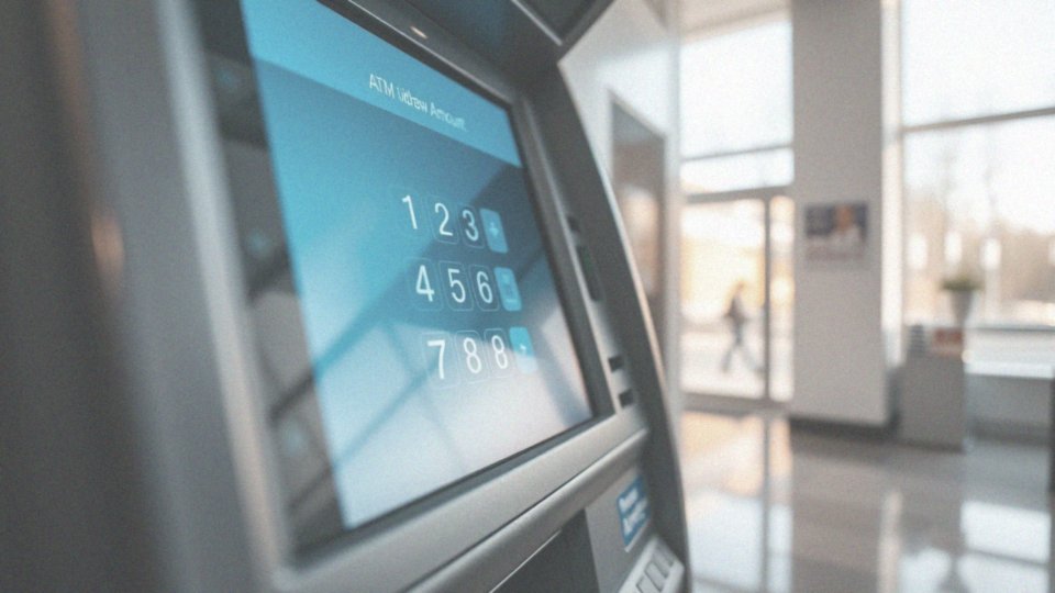 Jak podać kwotę wypłaty w bankomacie bez użycia karty?