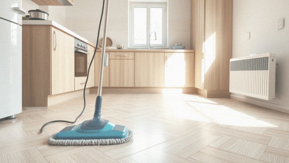 Jakie są zalety użycia mopem parowym do czyszczenia paneli winylowych?