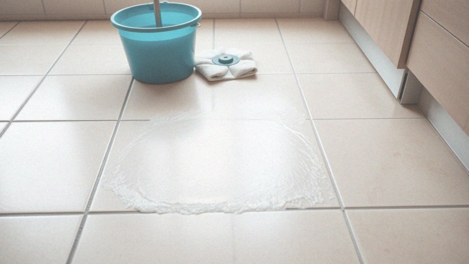 Jak odzyskać połysk linoleum przy pomocy octu białego?