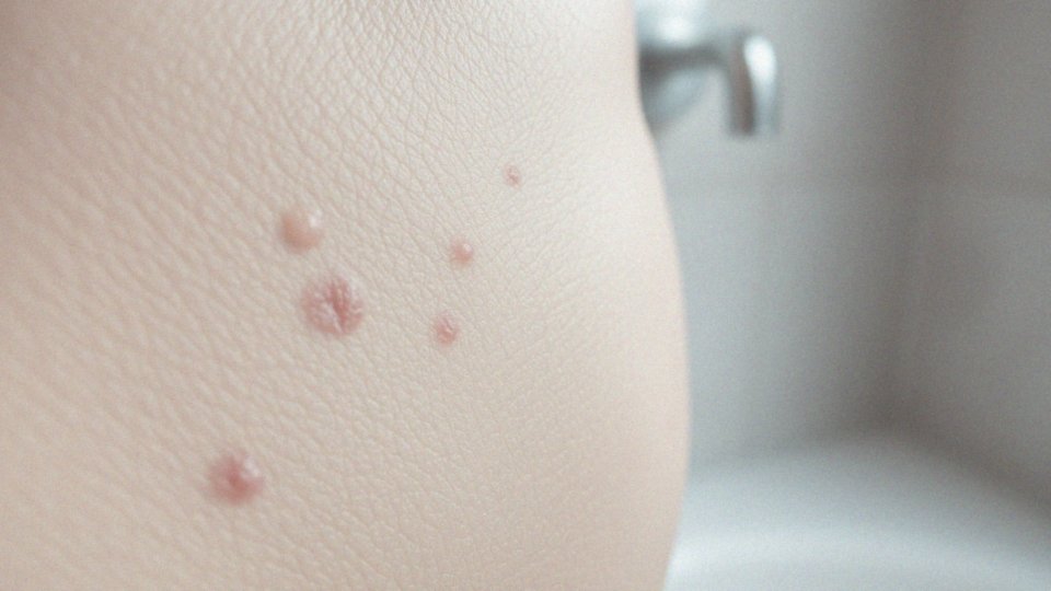 Jakie zmiany skórne są spowodowane wyciskaniem pryszczy?