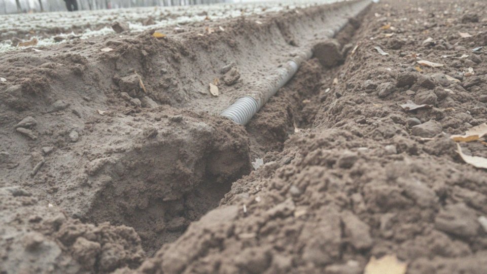 Jak głęboko należy umieścić rury, aby uniknąć zamarzania?