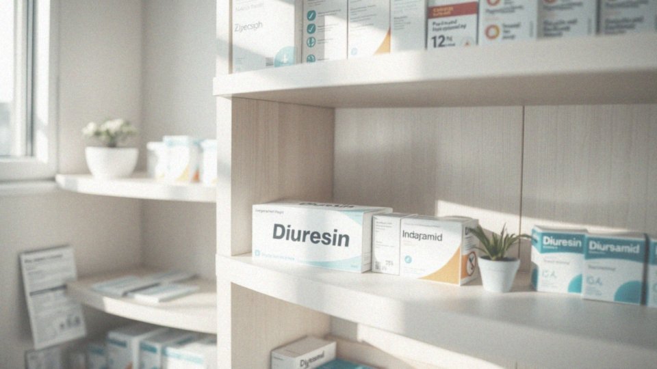 Jak Indapamid wpływa na działanie Diuresin?