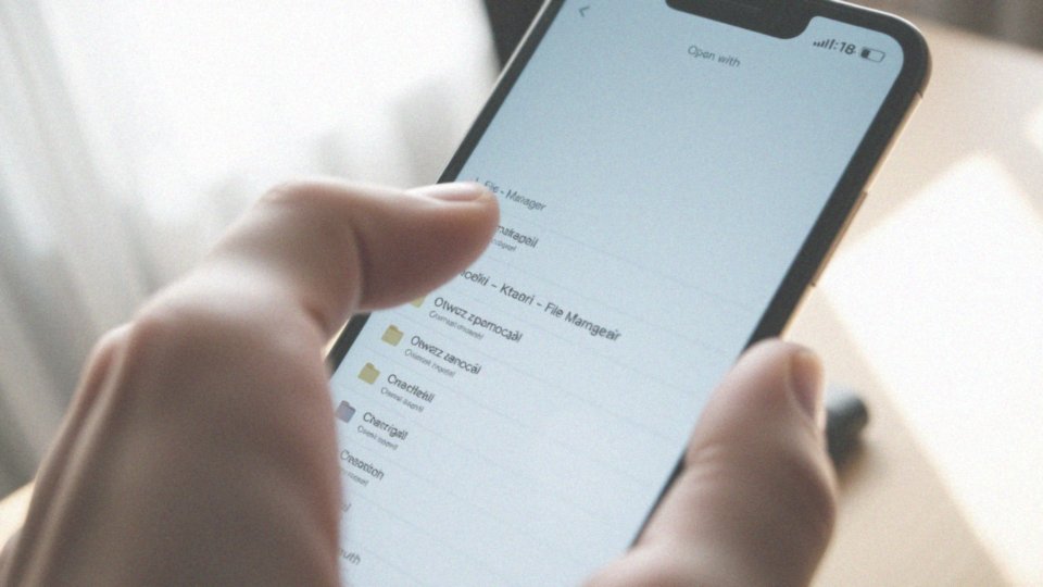 Jak używać opcji „Otwórz za pomocą” w telefonie?