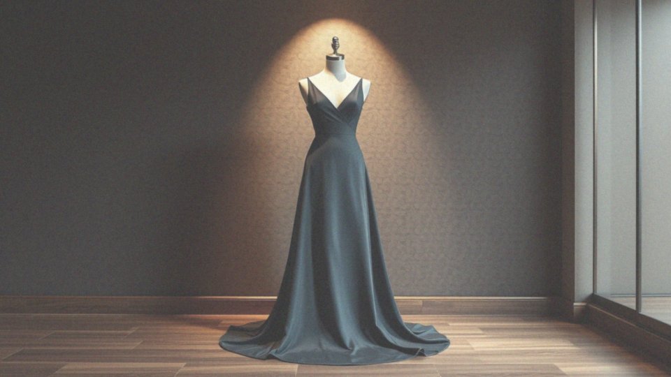 Jak elegancki strój wieczorowy podkreśla uroczysty charakter wydarzenia?